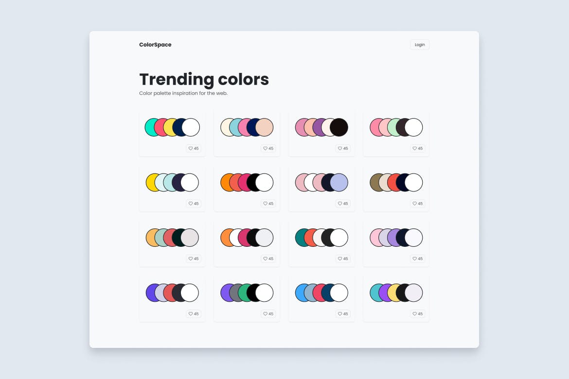 Feature image for Color palette inspiration site